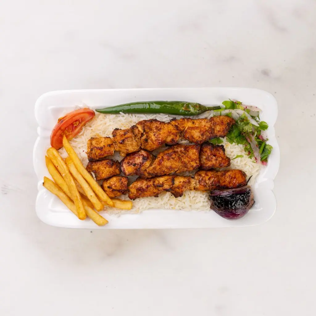 Shish Tawook Plate